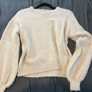 Cream sweater